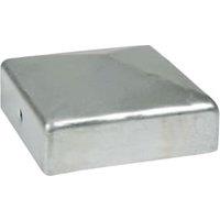 DuraPost Galvanised Steel Cap with Bracket - 75 x 75mm