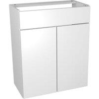 Wickes Vienna White Modern Vanity Unit - 600 x 735mm