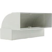 Manrose 90 Vertical Duct Connector - 204 x 60mm