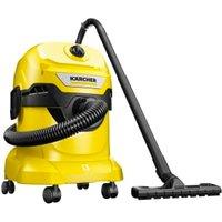 Karcher WD4 Corded Wet & Dry Vacuum Cleaner 20L - 1000W
