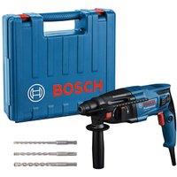 Bosch Professional GBH 2-21 SDS-Plus Corded Drill with 3 Piece Accessory Kit & Case - 720W