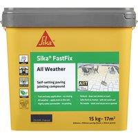 Sika FastFix All Weather Charcoal Paving Jointing Compound - 15kg