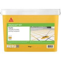 SikaCeram 621 FlowFix Porcelain / Ceramic Buff Paving Jointing Compound - 15kg