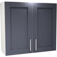 Wickes Ohio Navy Wall Unit - 800mm