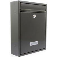 Burg Wachter Trent Post Box - Black