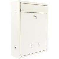 Burg Wachter Trent Post Box - White