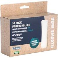 Pioneer Eco Fabric Mini Paint Roller Sleeve - 4in - Pack of 10