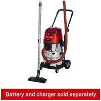 Einhell Power X-Change 36V Cordless Stainless Steel Wet and Dry Vacuum Cleaner 30L - Bare