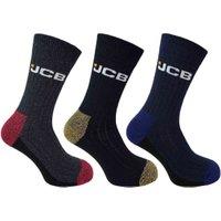 JCB JCBX000083 Boot Socks Pack of 3 Size 6 - 11