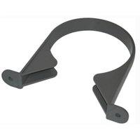 FloPlast 110mm Anthracite Grey Soil Pipe Socket Clip