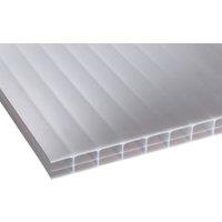 16mm Opal Multiwall Polycarbonate Sheet - 2000 x 700mm