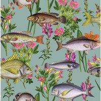 Holden Decor Lagoon Teal Wallpaper - 10.05m x 53cm