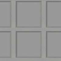 Holden Decor Modern Wood Panel Grey Wallpaper - 10.05m x 53cm
