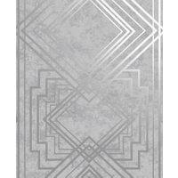 Holden Decor Delano Grey Wallpaper - 10.05m x 53cm