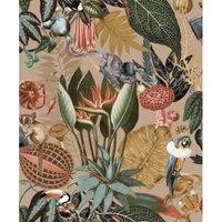 Holden Decor Wonderland Gold Wallpaper - 10.05m x 53cm
