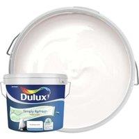 Dulux Simply Refresh One Coat Emulsion Paint - Pure Brilliant White - 10L