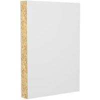 Wickes Madison Matt White Colour Block Sample - 150 x 18 x 100mm