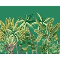 Origin Murals Tropical Palm Trees Green Wall Mural - 3 x 2.4m