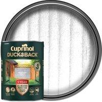 Cuprinol 5 Year Ducksback Matt Shed & Fence Treatment - Herring Grey - 5L