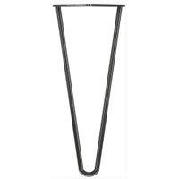 Rothley Gun Metal 2 Pin Hairpin Leg - 350mm - Pack of 4