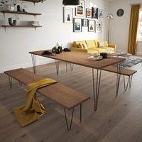 Rothley Gun Metal 3 Pin Hairpin Leg - 710mm - Pack of 4