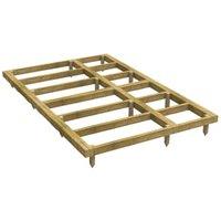 Powersheds Pressure Treated Garden Building Base Kit - 8 x 10ft