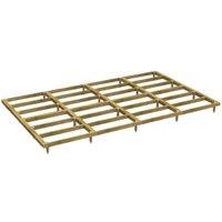 Powersheds Pressure Treated Garden Building Base Kit - 16 x 10ft