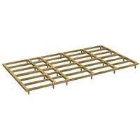 Powersheds Pressure Treated Garden Building Base Kit - 18 x 10ft