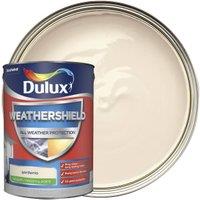 Dulux Weathershield All Weather Purpose Smooth Paint - Gardenia - 5L