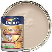 Dulux Weathershield Ultimate Protect Smooth Masonry Paint - Sandstone - 5L