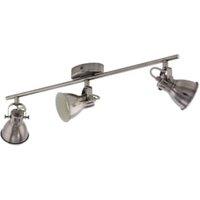 Eglo Seras Nickel Ceiling 3 Light Spotlight