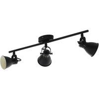 Eglo Seras Black Ceiling 3 Light Spotlight