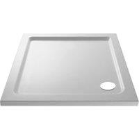 Wickes 40mm Pearlstone Square Shower Tray - 800 x 800mm