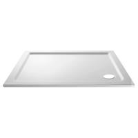 Wickes 40mm Pearlstone Rectangular Shower Tray - 1000 x 900mm