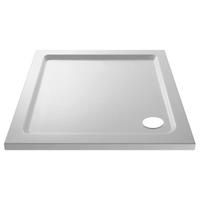 Wickes 40mm Pearlstone Square Shower Tray - 760 x 760mm
