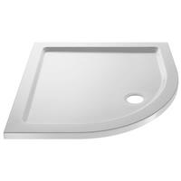 Wickes 40mm Pearlstone Quadrant Shower Tray - 900mm
