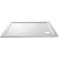 Wickes 40mm Pearlstone Rectangular Shower Tray - 1200 x 760mm