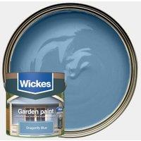 Wickes Garden Colour Matt Wood Treatment - Dragonfly Blue - 2.5L