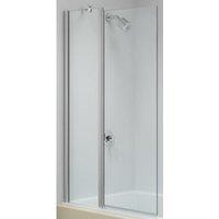 Nexa By Merlyn Easy-Fit Folding Square Bath Screen - 1500 x 900mm