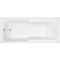 Wickes Evolve Acrylic Shower Bath - 1500 x 750mm