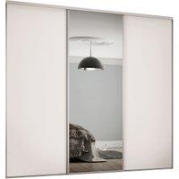Spacepro Heritage Cashmere Framed 3 Wardrobe Door Kit - 2261mm (W)