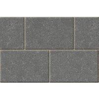 Marshalls Lunar Silver Dust Driveway Block Paving - 300 x 200 x 50mm - Pack of 192