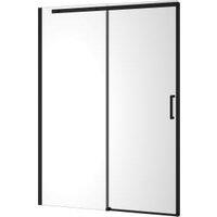 Nexa By MERLYN 8mm Frameless Black Sliding Door Only - 1500mm