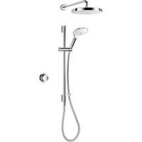 Mira Mode Dual Outlet High Pressure Combi Rear Fed Digital Mixer Shower - Chrome