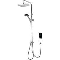Triton Envi Chrome Dual Outlet Thermostatic Electric Shower - 10.5kW