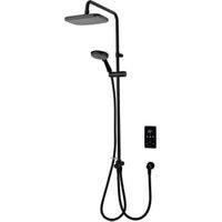 Triton ENVi Matt Black Dual Outlet Thermostatic Electric Shower - 10.5kW