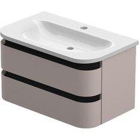 Duarti by Calypso Berrington Cashmere Glow Vanity with Whitley Basin - 800mm