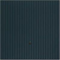 Garador Carlton Vertical Frameless Canopy Garage Door - Anthracite Grey - 2438 x 2136mm