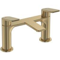 Bristan Frammento Bath Filler Tap - Brushed Brass
