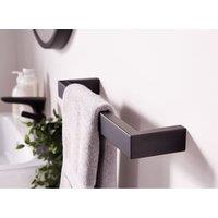 Towelrads Elcot Matt Black Dry Electric Towel Bars - 450mm